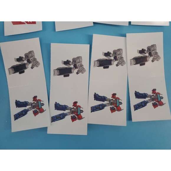 Tranformers Tattoo Bundle Of 12 Teachers Prize Award Lot By Savi - Picture 2 of 6